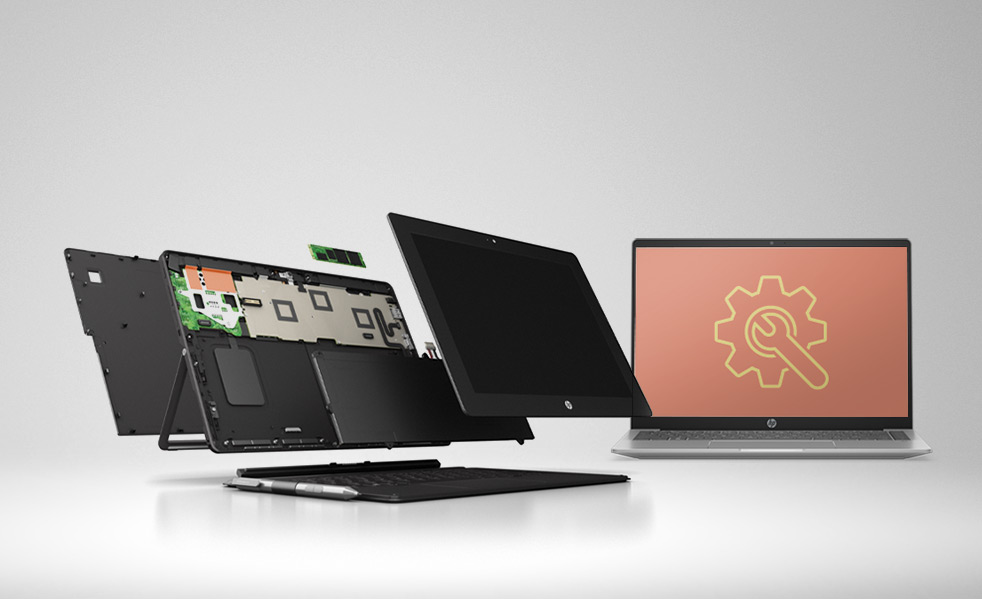 image of a customizable laptop 